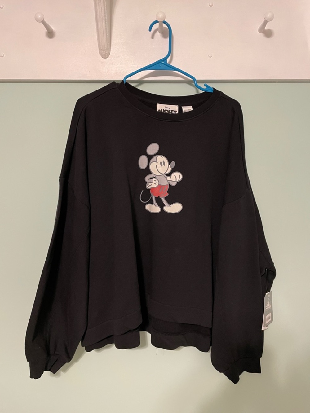 Disney Mickey Mouse and Friends Genuine Mouseware Sweatshirt Cropped 2X NWT